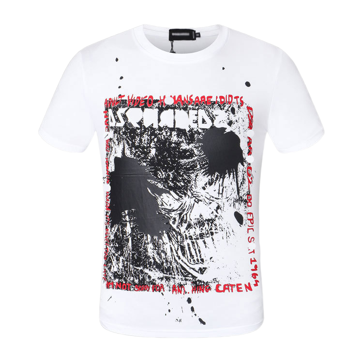 D2 Lettering Cotton T-shirt #34
