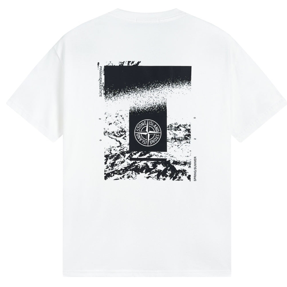 ST0NE lSLAND Pure Cotton T-Shirt #18
