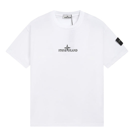 ST0NE lSLAND Pure Cotton T-Shirt #43