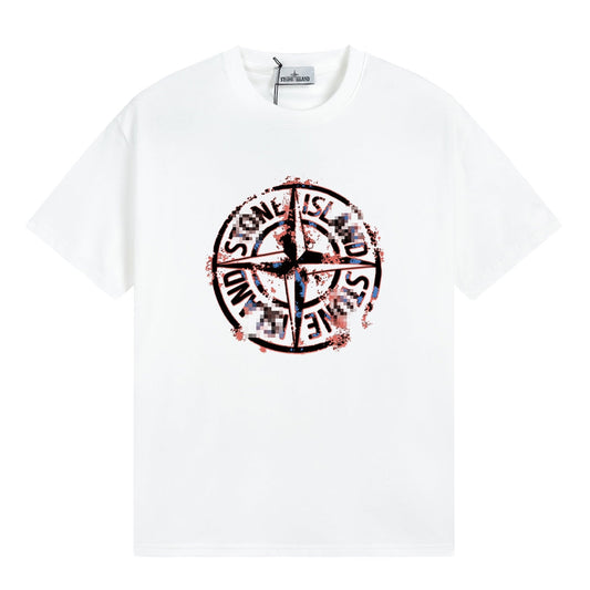 ST0NE lSLAND Pure Cotton T-Shirt #50