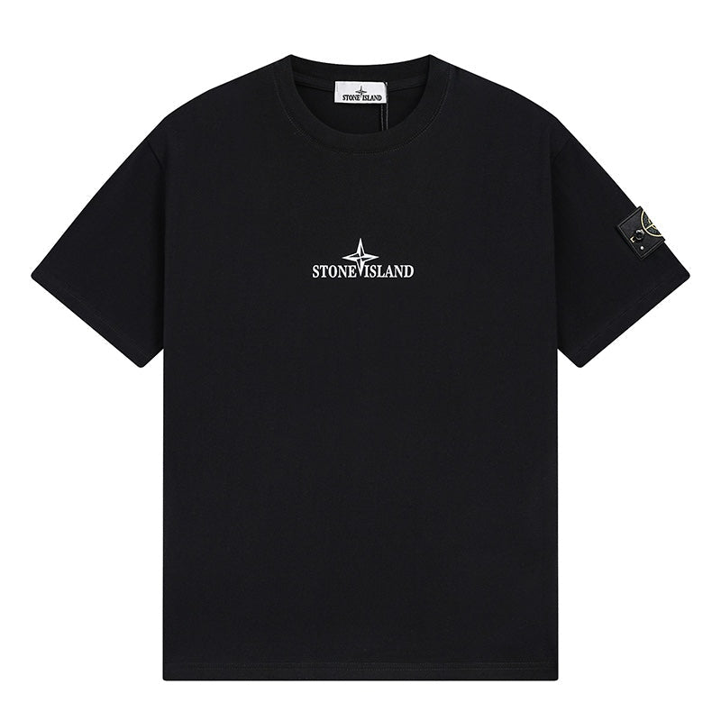 ST0NE lSLAND Pure Cotton T-Shirt #43