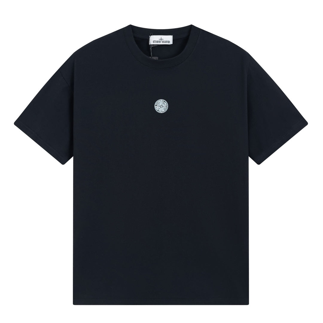 ST0NE lSLAND Pure Cotton T-Shirt #35
