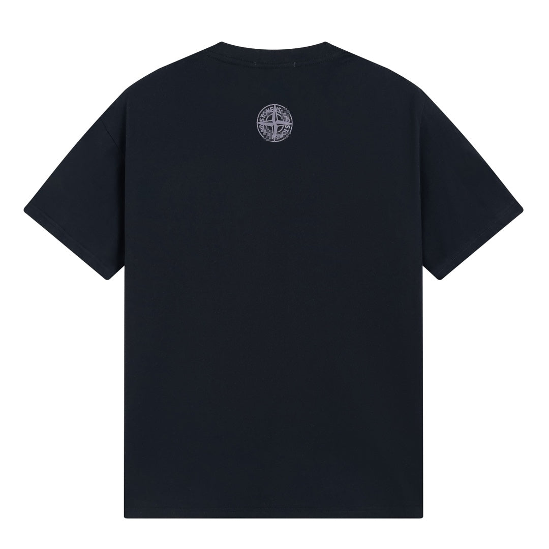 ST0NE lSLAND Pure Cotton T-Shirt #36