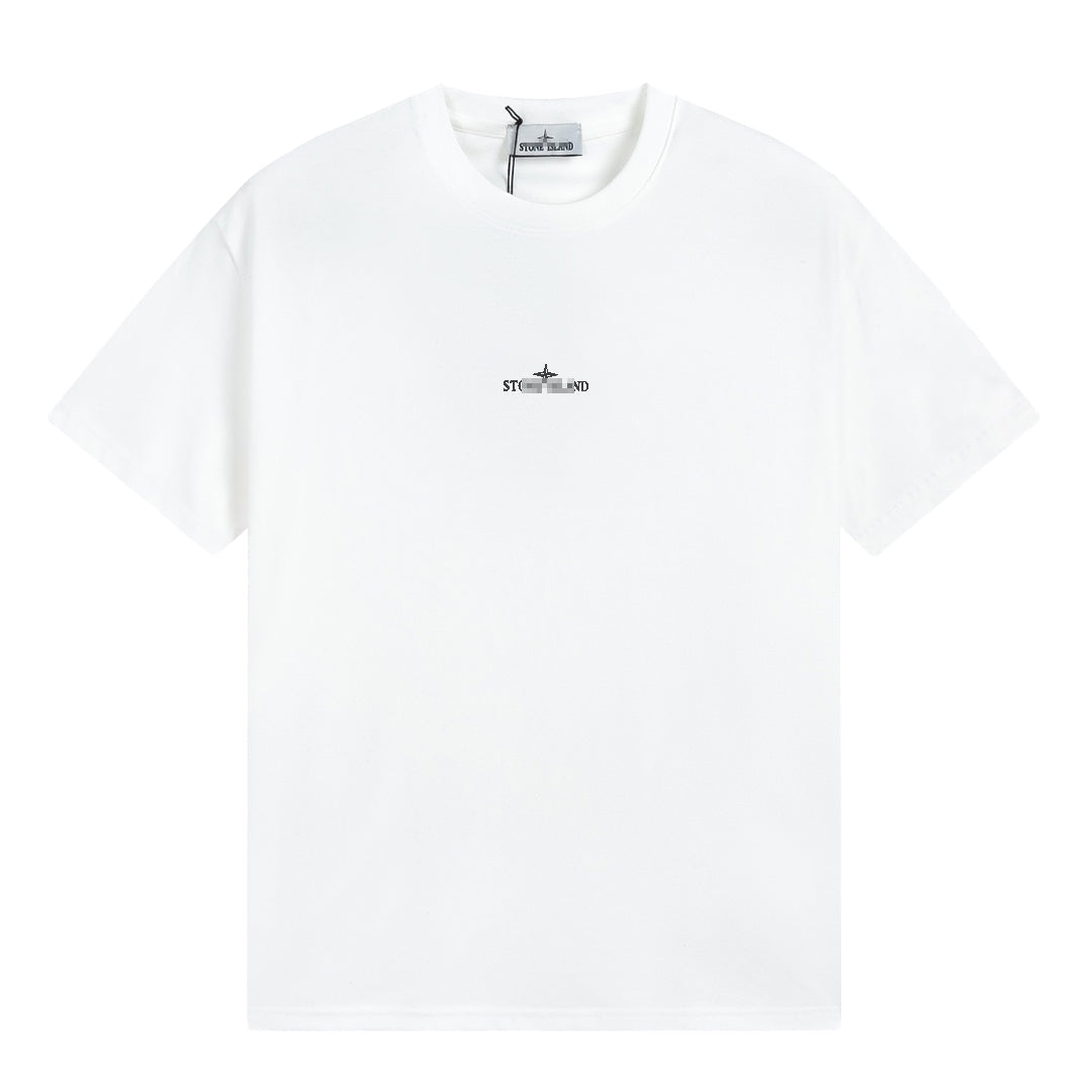 ST0NE lSLAND Pure Cotton T-Shirt #51
